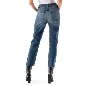 Fidelity Denim‎ Twiggy Ultra High Tapered Cropped Jeans Beckham 31 USA Firebird